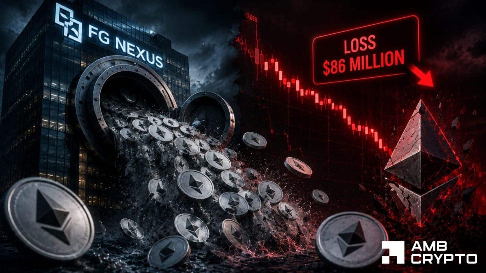 Ethereum Sheds 36% Year-to-Date as Institutional Investors Flee and Selling Pressure Mounts