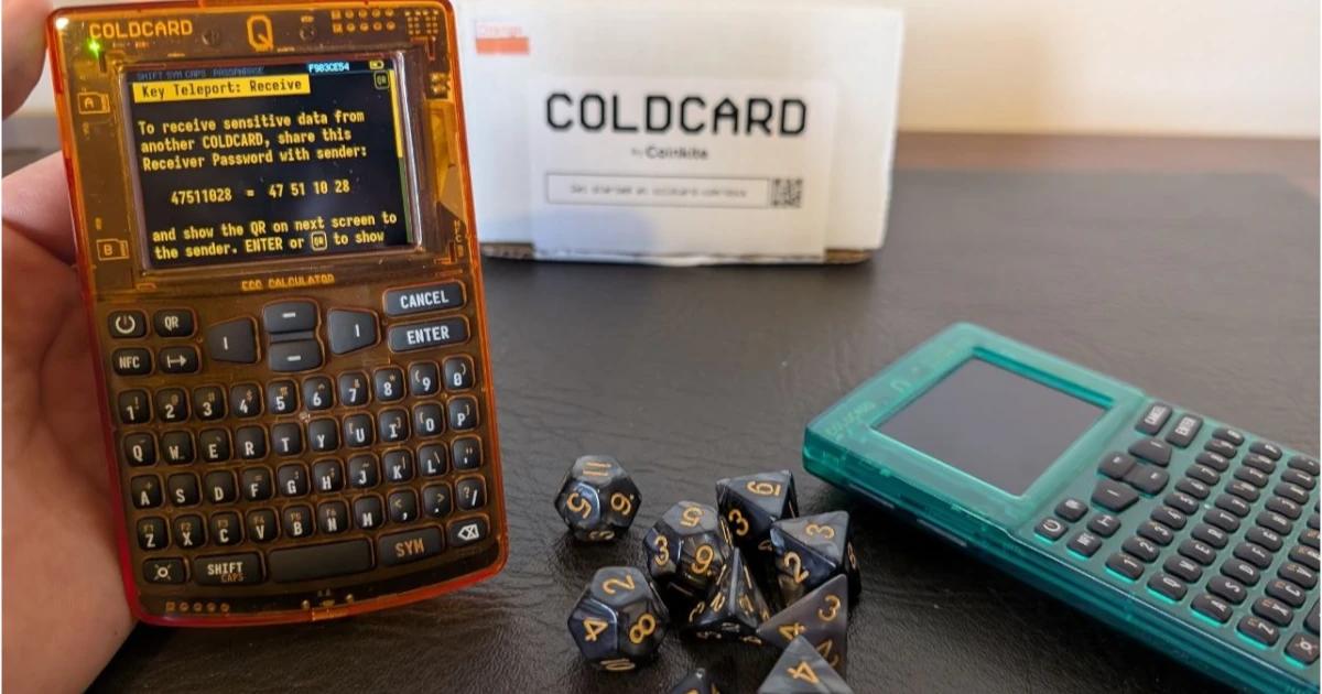 Coldcard Q's Key Teleport: A Year In — The Most Secure Way to Manage Bitcoin Keys Remotely