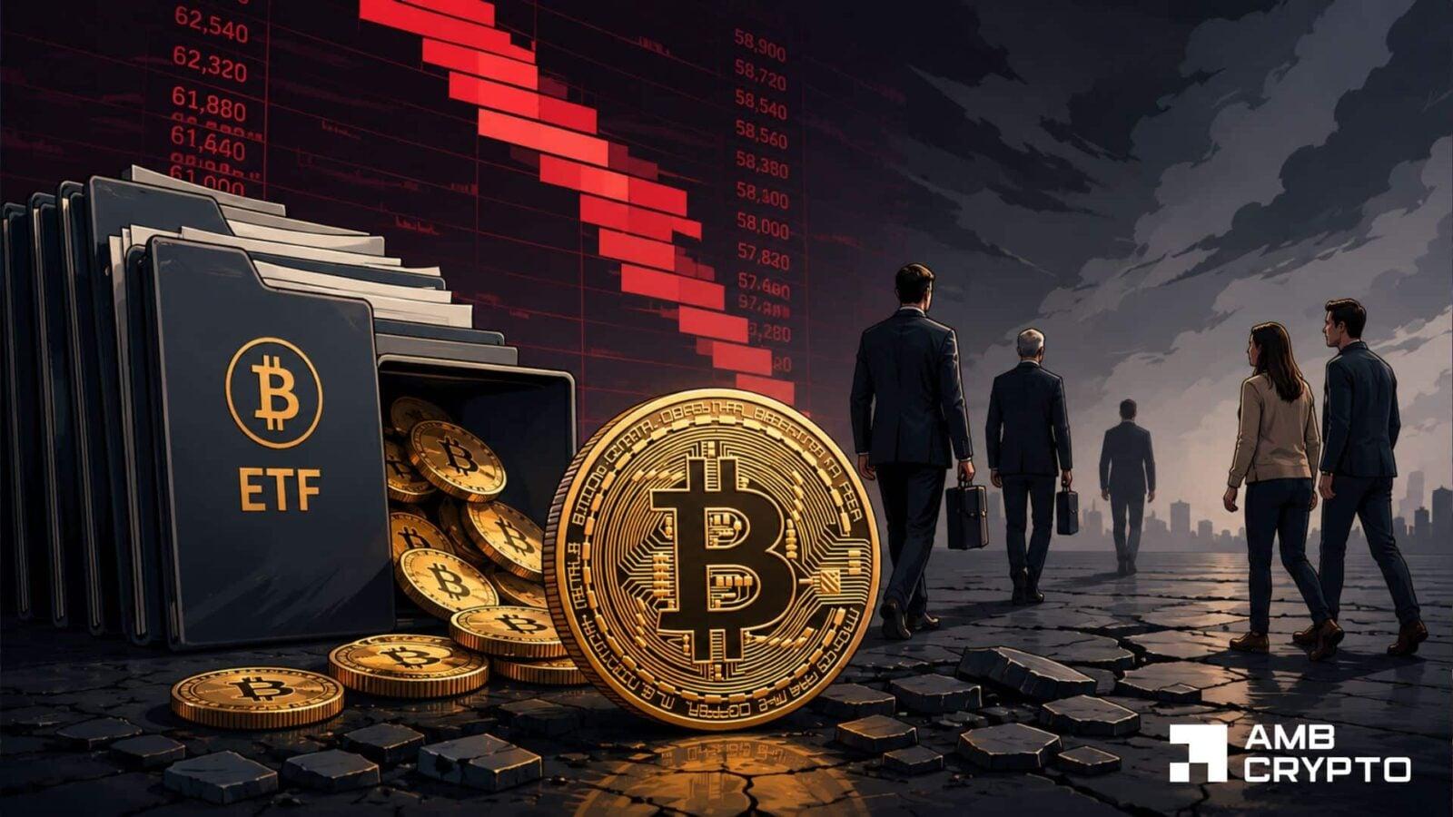Why ETF Exodus and Leveraged Bears Are Cornering Bitcoin Into a Structural Crisis